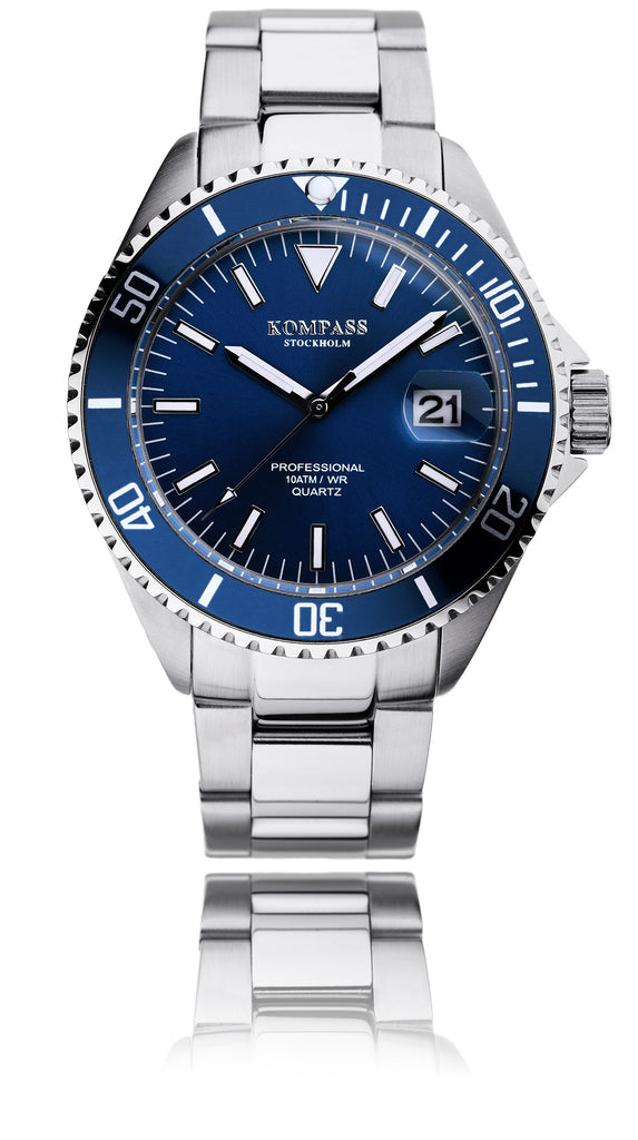 KOMPASS PROFESSIONAL DIVER BLUE