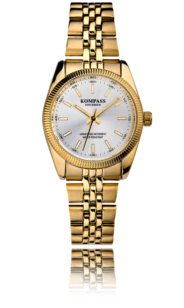 Kompass Santorini Ladies Gold Silver